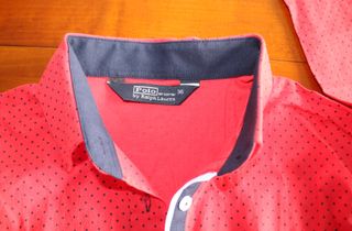 Camisa Polo Ralph Lauren Roja Talla XS