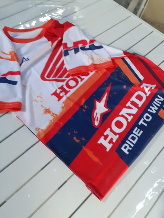 Maglietta Honda Rossa e Bianca