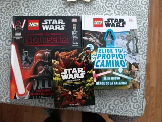Lote libros star wars
