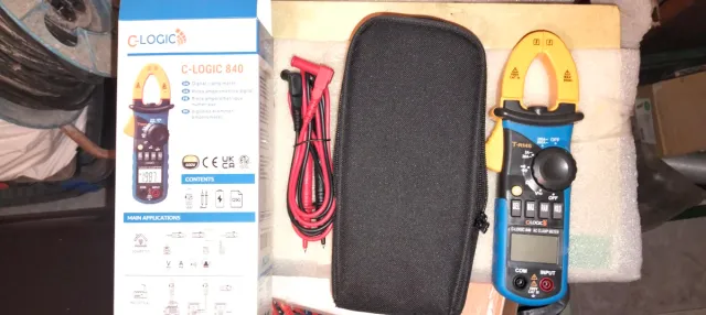 Pinza Amperimetrica Digitale C-Logic 840