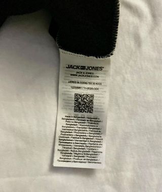 Camiseta JACK&JONES 3 colores Talla M