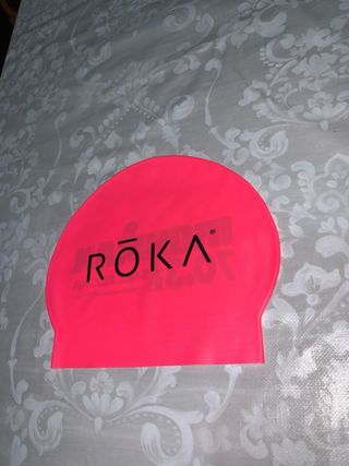 Gorro Natación Ironman 70.3 Barcelona Rosa