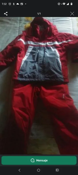 Conjunto Nieve Niño Talla 12