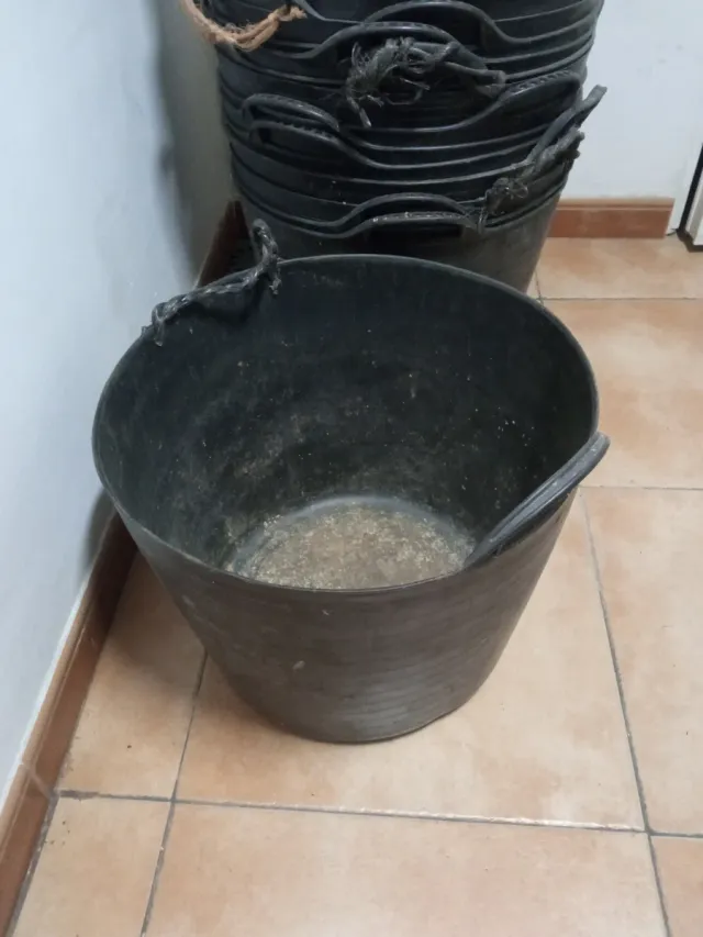 Capazo Cesta Apilableq Negro