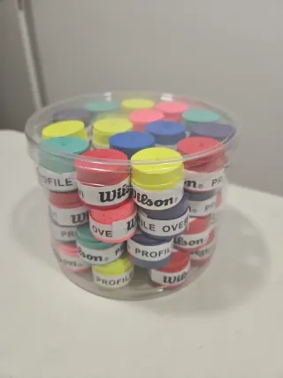 60 Overgrips Wilson Colores