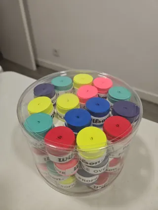 60 Overgrips Wilson Colores