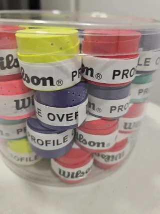 60 Overgrips Wilson Colores