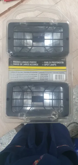 2 Faros Antiniebla H3 Largo Alcance