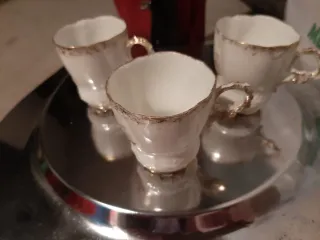 3 Tazze di Porcellana Antica