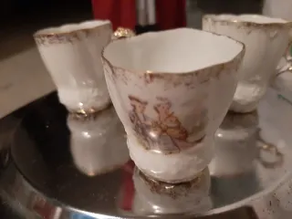 3 Tazze di Porcellana Antica