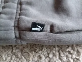Sudadera Puma Gris con Capucha