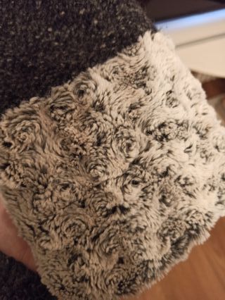 Cappotto donna Paquito lana grigio/nero nuovo