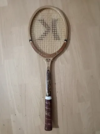 KAWASAKI ANTIGUA RAQUETA TENIS MADERA