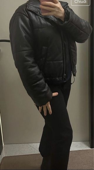 Giubbotto bomber donna nero