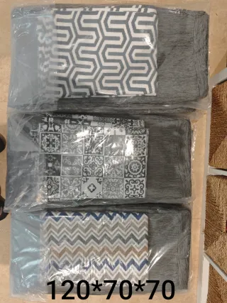 Ropas de camilla tela multicolor