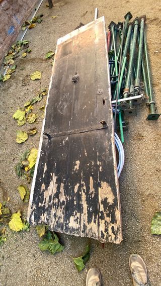 Puerta antigua de madera