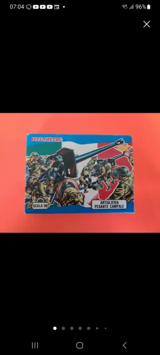 SOLDATINI ATLANTIC - LOTTO DI N. 3 SCATOLE