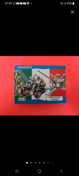 SOLDATINI ATLANTIC - LOTTO DI N. 3 SCATOLE