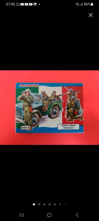 SOLDATINI ATLANTIC - LOTTO DI N. 3 SCATOLE