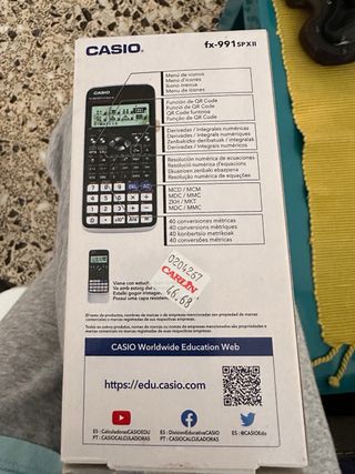 Calculadora Científica Casio fx-991SPX Iberia