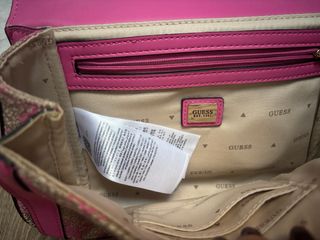 Bolso Guess Beige y Rosa