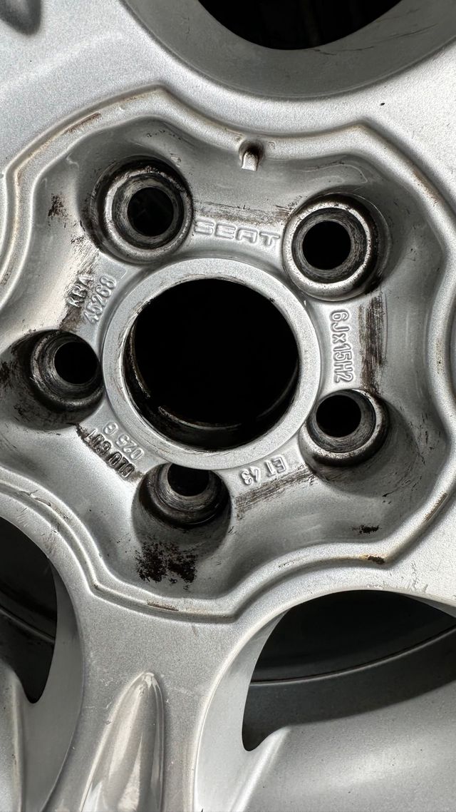 Llantas 15” Seat Ibiza 5x100