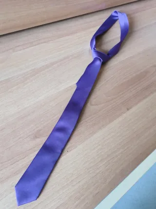 Cravatta Lucio Lamberti Seta, Viola,Nuova