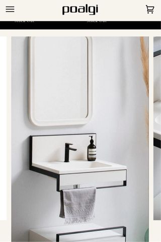 Conjunto mueble baño Poalgi