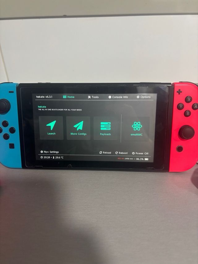 Nintendo Switch 128GB Azul/Rojo