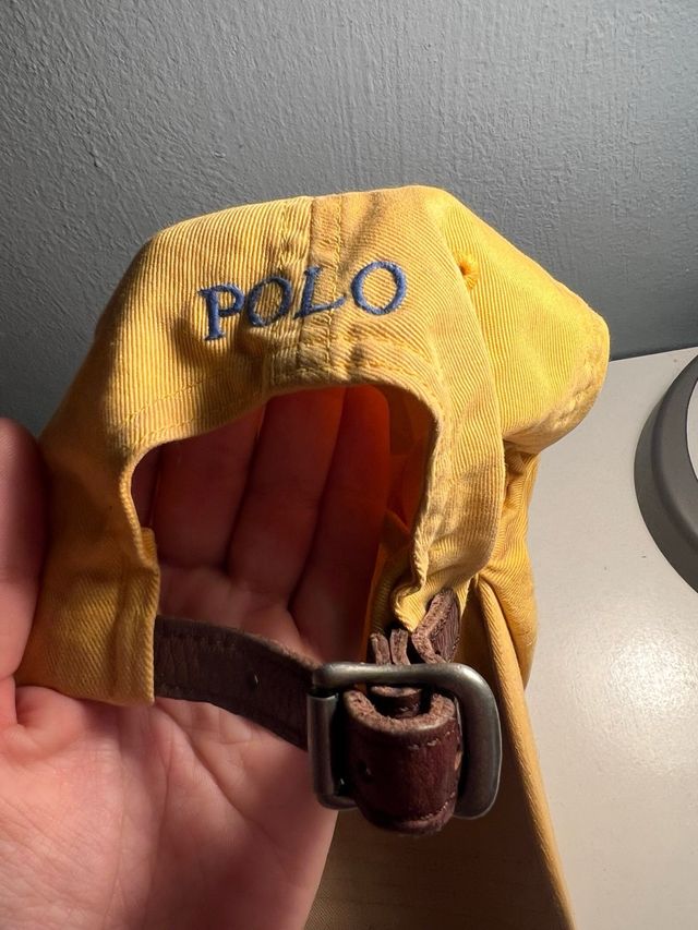 Gorra Polo Ralph Lauren Amarilla