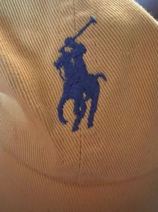 Gorra Polo Ralph Lauren Amarilla