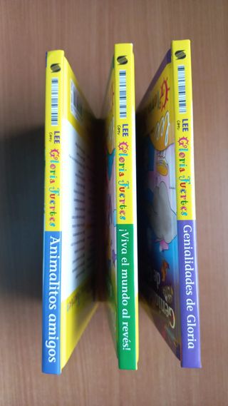 3 libros de Gloria Fuertes.