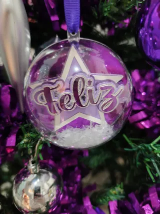 Bolas de Navidad Personalizadas