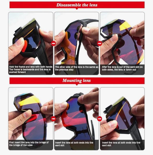 Gafas Ciclismo JEPOZRA Polarizadas