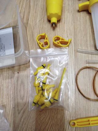 Kit purgado frenos hidráulicos +liquido mineral