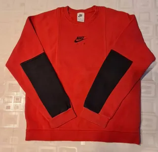 Felpa Nike Air Rossa e Nera