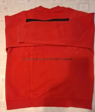 Felpa Nike Air Rossa e Nera