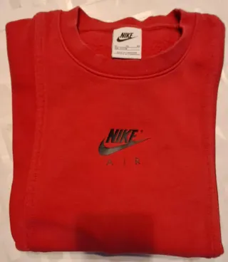 Felpa Nike Air Rossa e Nera