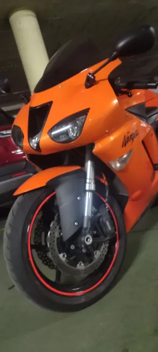 Kawasaki Ninja ZX6-R Naranja
