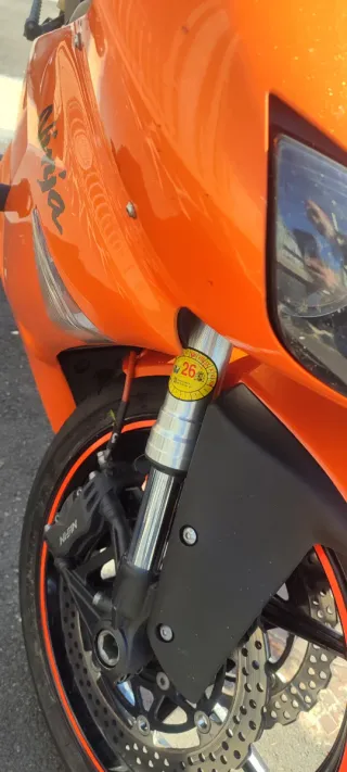 Kawasaki Ninja ZX6-R Naranja