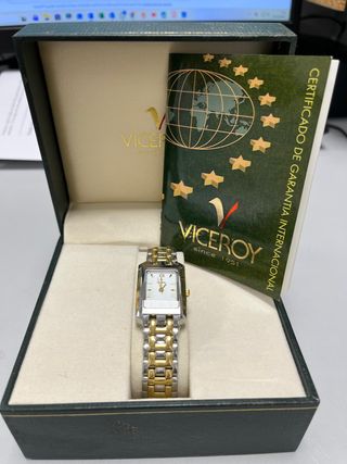 Reloj Viceroy Mujer Oro y Plata Nuevo