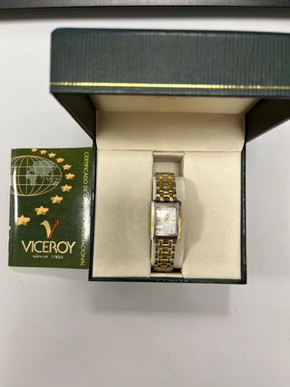 Reloj Viceroy Mujer Oro y Plata Nuevo