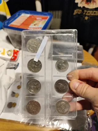 Lotto di monete in blister riferimento 200