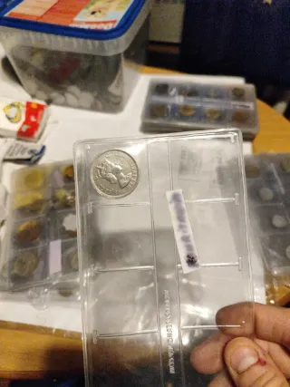 Lotto di monete in blister riferimento 200