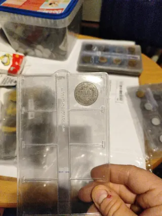 Lotto di monete in blister riferimento 200