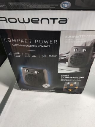 Rowenta Compact Power, Calefactor compacto.