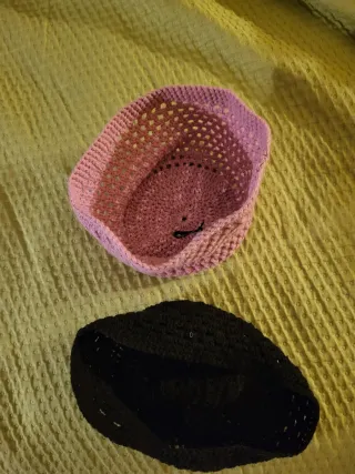 Coppia cappelli uncinetto