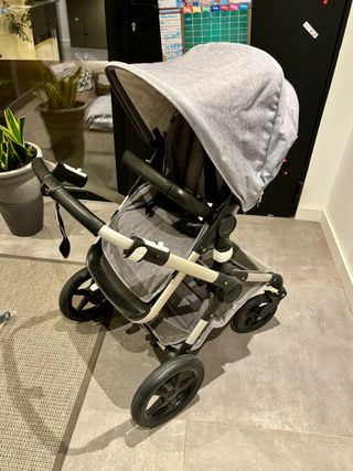 Carrito Bugaboo Fox 2 Gris con extras