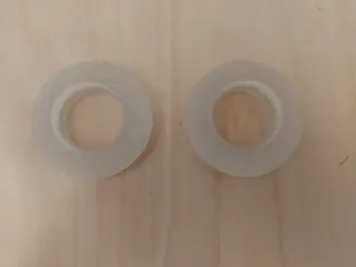 Ricambio lampadario vetro trasparente