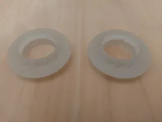 Ricambio lampadario vetro trasparente